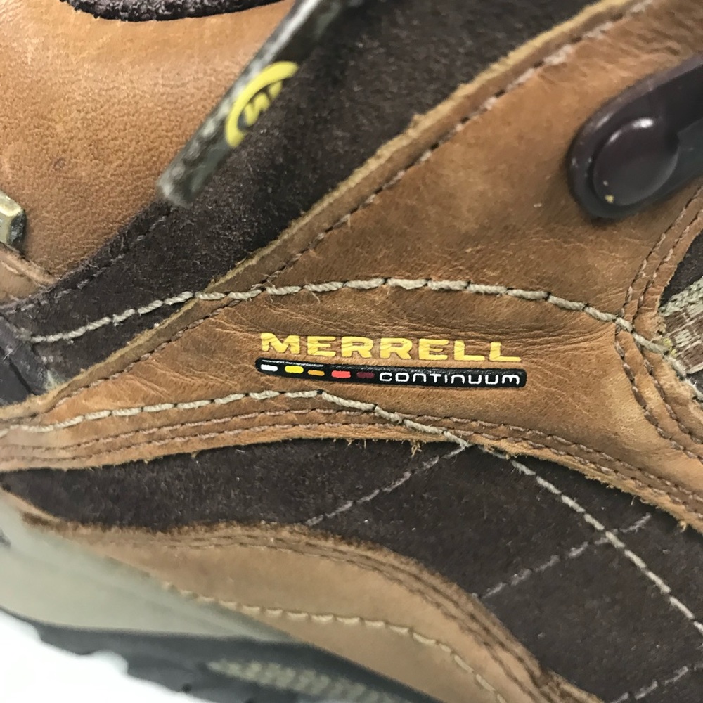 Merrell Women's Brown Lace-Up Hiking Boots - Picture 3 of 6